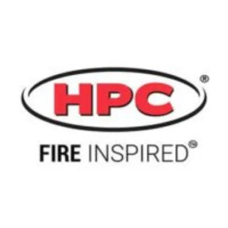 Logo featuring flames and bold text, representing the HPC Fire Inspired brand identity and its dynamic energy.