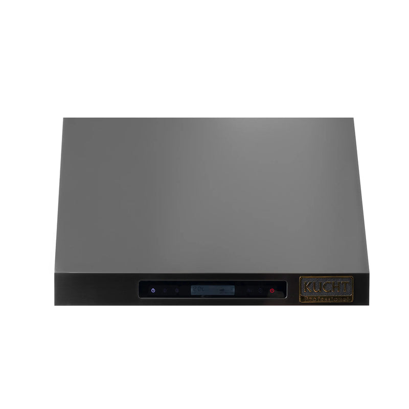 Kucht Professional 30" 900 CFM Under Cabinet Range Hood in Titanium Stainless Steel, KRH303A