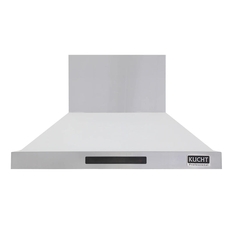 Kucht Professional 48" 1200 CFM Wall Mount Range Hood in White, Digital Controls, KRH4815-W