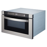 Cosmo 24" Built-In Microwave Drawer in Stainless Steel, 1000 Watts, 11 Power Levels, Automatic Presets, COS-12MWDSS