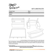 Kokomo Grills Key Largo Outdoor Kitchen with built-in stainless steel BBQ grill and 15x15 patio cover, modular durable design.