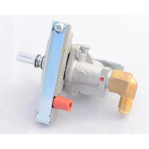 Kokomo Grills Back Burner Valve and Universal Side Burner Valve RP-BAK-IRV with durable metal body and brass connector.