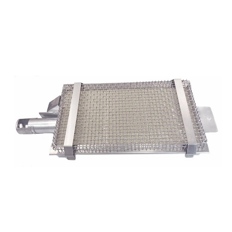 Kokomo Grills Professional Now We're Grilling Kombo Pack stainless steel sear burner grill accessory with mesh design and sturdy metal frame.