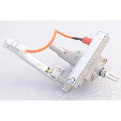 Kokomo Grills Main Valve RP-BAK-LPMV with igniter wire, durable metal construction for 3 to 5 burner Kokomo BBQ grills.