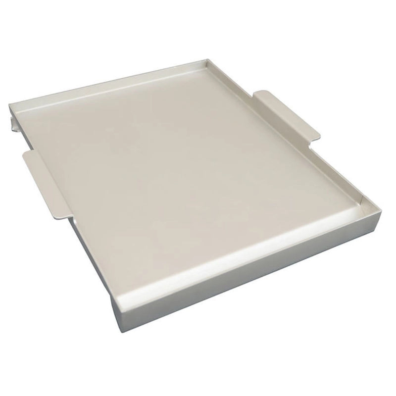 Kokomo Grills Professional Let's Get Grilling Kombo Pack stainless steel griddle insert with side handles for built-in commercial grill.