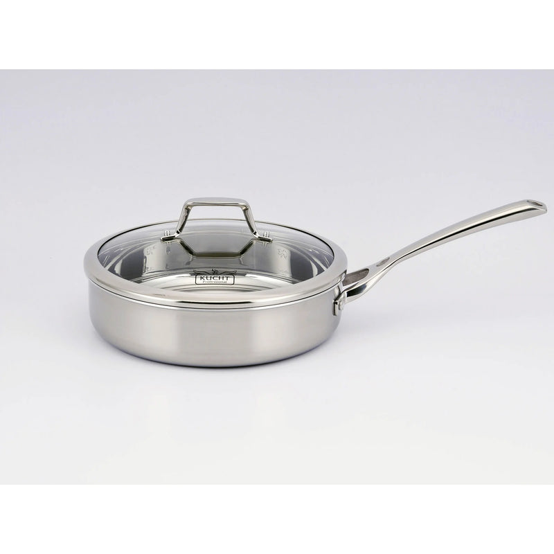 Kucht Culinary 3-Ply Stainless Steel 10 Piece Cookware Set, K16020