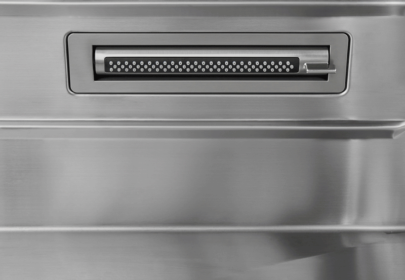 FORNO ACQUA 45 in. Drop-In/Undermount 3-Level Workstation Sink with Two Faucets & Glass Rinser