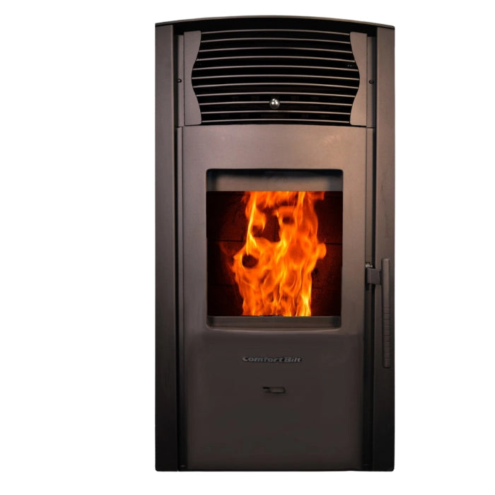 Stovax Sterling Opti-myst electric stove with flames visible inside