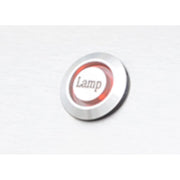 Kokomo Grills Replacement LED or Interior Light Control Switch KO-LED-SWITCH with round metal button and red illumination ring.
