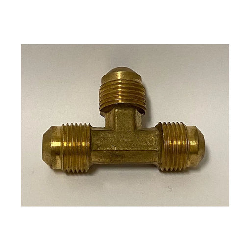 Kokomo Grills 3/8 Inch Flare Fitting Tee KO-05-44-6 brass 3-way connector for BBQ grill and side burner gas hookups