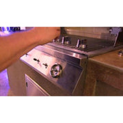 Kokomo Grills Main Valve RP-BAK-LPMV replacement part with durable metal construction and compatible with 3, 4, and 5 burner grills.