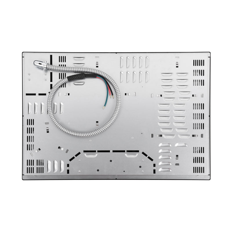 Cosmo 30" Electric Ceramic Glass Cooktop, Triple Zone Element, Sync Burners, Hot Surface Indicator Light, COS-304TBECC
