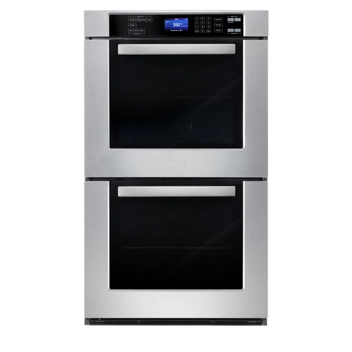 Cosmo 30" Haven Collection Double Electric Wall Oven in Stainless Steel, True Convection, Self-Cleaning, COS-30EDWC