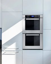 Cosmo 30" Haven Collection Double Electric Wall Oven in Stainless Steel, True Convection, Self-Cleaning, COS-30EDWC
