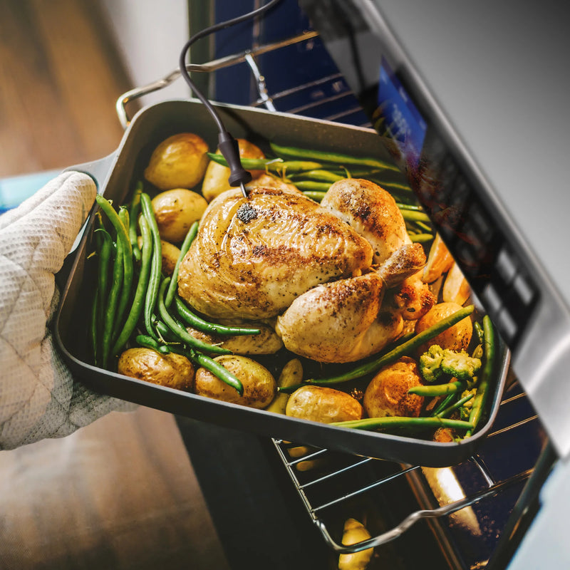 Cosmo 30" Haven Collection Double Electric Wall Oven in Stainless Steel, True Convection, Self-Cleaning, COS-30EDWC