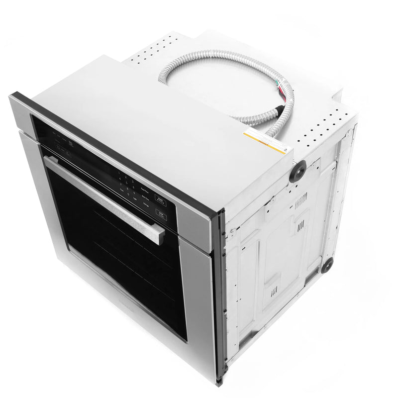 Cosmo 30" Haven Collection Single Electric Wall Oven in Stainless Steel, True Convection, Self-Cleaning, COS-30ESWC