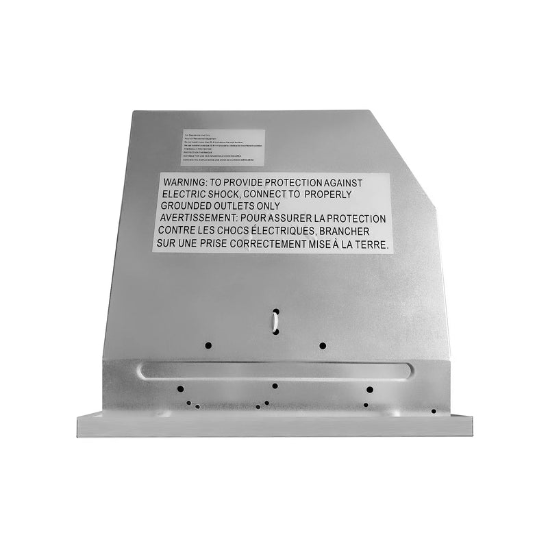 Cosmo 30" Lumin Collection Ducted Insert Range Hood in Stainless Steel, 380 CFM, Touch Controls, COS-30IRHS