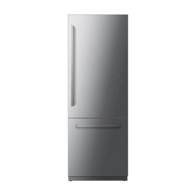 Kucht 30" 17 Cu. Ft. Built-In Refrigerator in Custom Panel Ready, Bottom Freezer, Counter Depth, KR300SD