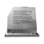 Cosmo 36" Lumin Collection Ducted Insert Range Hood in Stainless Steel, 380 CFM, LED Lights, COS-36IRHP