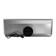 Cosmo 36" Lumin Collection Ducted Insert Range Hood in Stainless Steel, 380 CFM, LED Lights, COS-36IRHP