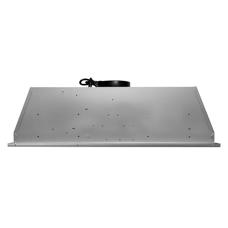 Cosmo 36" Lumin Collection Insert Range Hood in Stainless Steel, 380 CFM, Touch Controls, LED Lights, COS-36IRHS