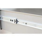 Kokomo Grills Outdoor Kitchen Stainless Steel Single Drawer KO-SD6 with smooth ball bearing glides and polished bar handle in heavy 304 stainless steel.