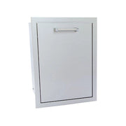 Kokomo Grills Outdoor Kitchen Stainless Steel Trash/Propane Pull-Out KO-TRHD with polished bar handle and durable 304 stainless steel construction.