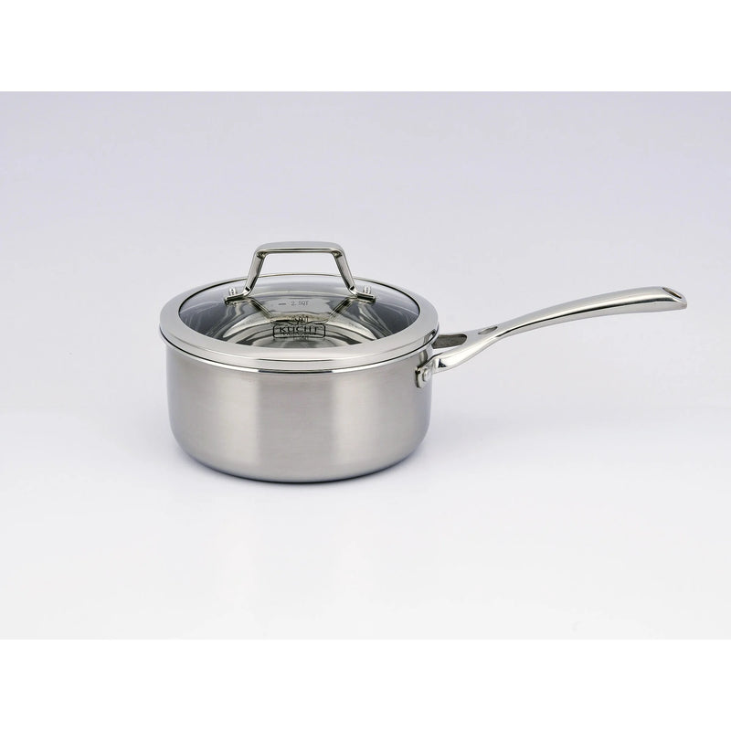 Kucht Culinary 3-Ply Stainless Steel 10 Piece Cookware Set, K16020