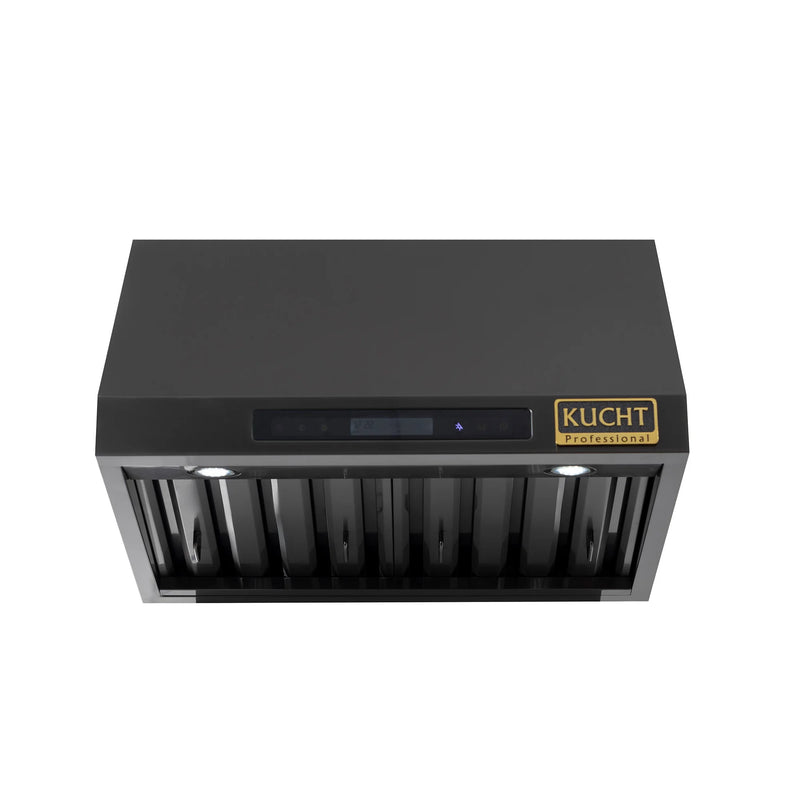 Kucht Professional 36" 900 CFM Under Cabinet Range Hood in Titanium Stainless Steel, KRH363A