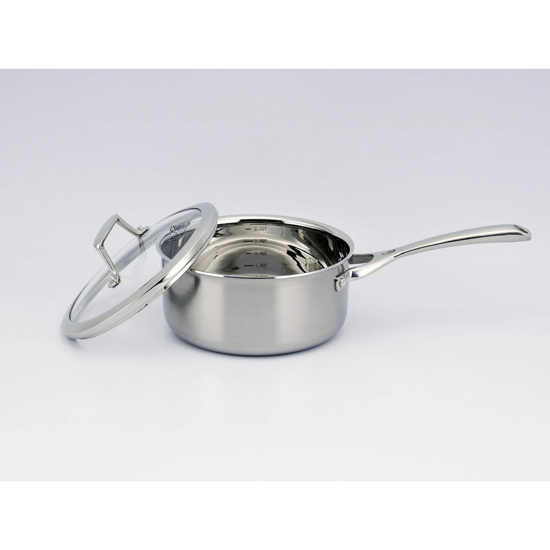 Kucht Culinary 3-Ply Stainless Steel 10 Piece Cookware Set, K16020