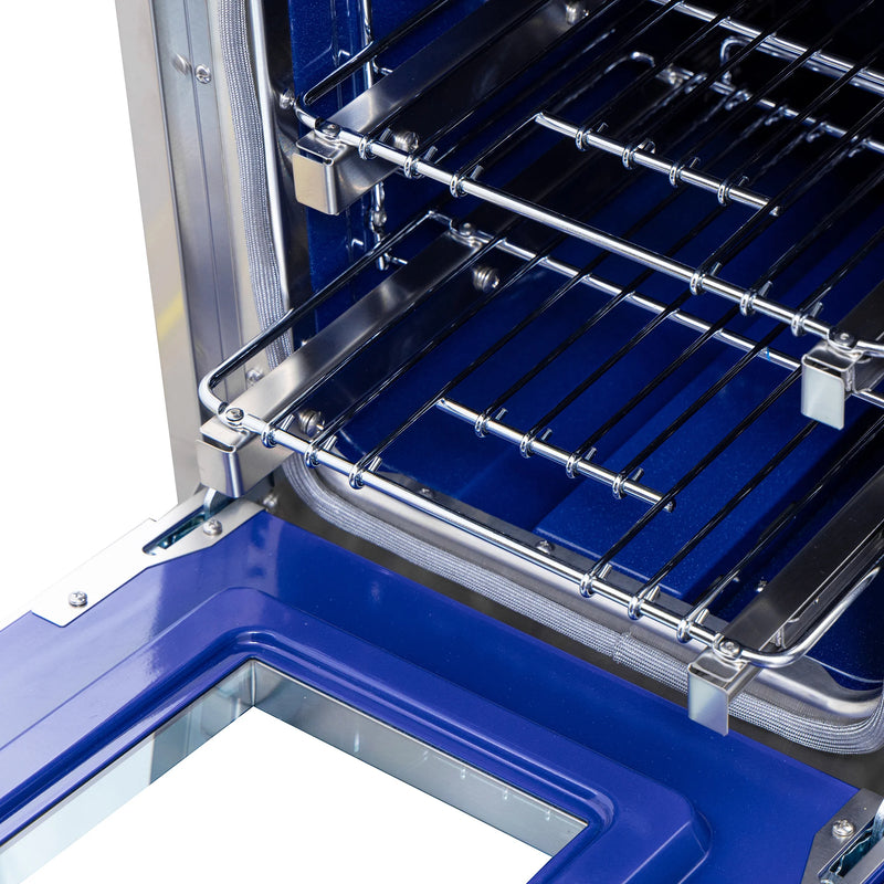 Kucht Professional 48" 6.7 cu ft. Natural Gas Dual Fuel Range with Gold Accents and Stainless Steel, KXP48-GL