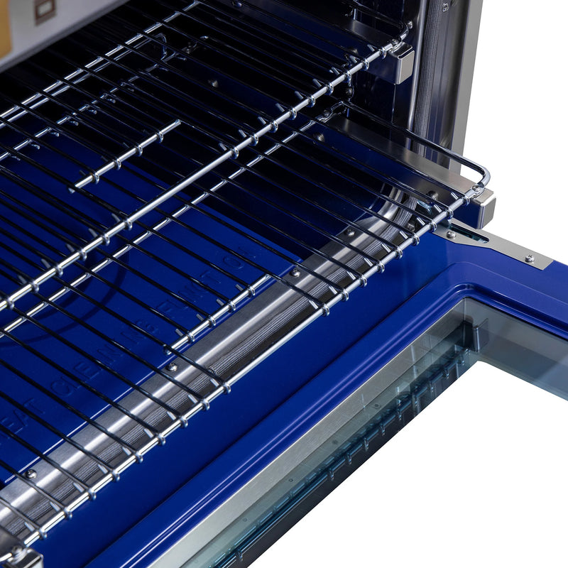 Kucht Professional 48" 6.7 cu ft. Natural Gas Dual Fuel Range with Gold Accents and Stainless Steel, KXP48-GL