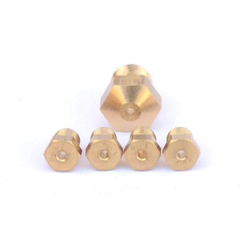 Kokomo Grills Orifice Conversion Kits with five brass orifices for seamless natural gas and propane grill conversion.