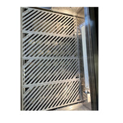 Kokomo Grills Laser Cut Grate 32In built-in gas grill with 304 stainless steel laser-cut cooking grates for durability and heat retention.