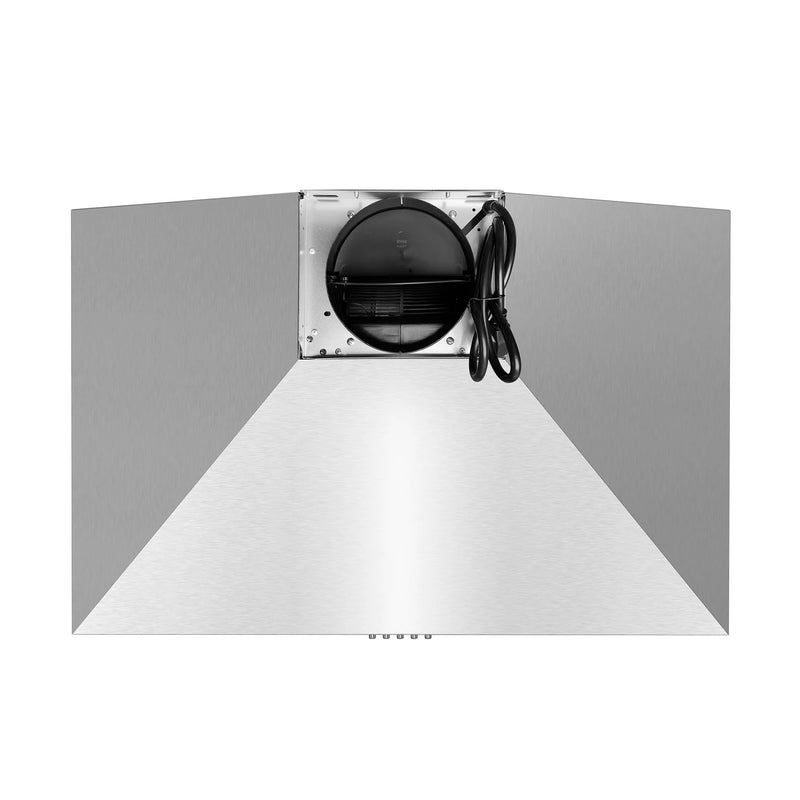 Cosmo 30" Nebula Collection Wall-Mount Range Hood in Stainless Steel, 250 CFM, LED Lights, COS-63024P