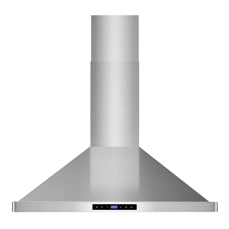 Cosmo 30" Vista Collection Wall-Mount Range Hood in Stainless Steel, 380 CFM, Touch Controls, COS-63175S