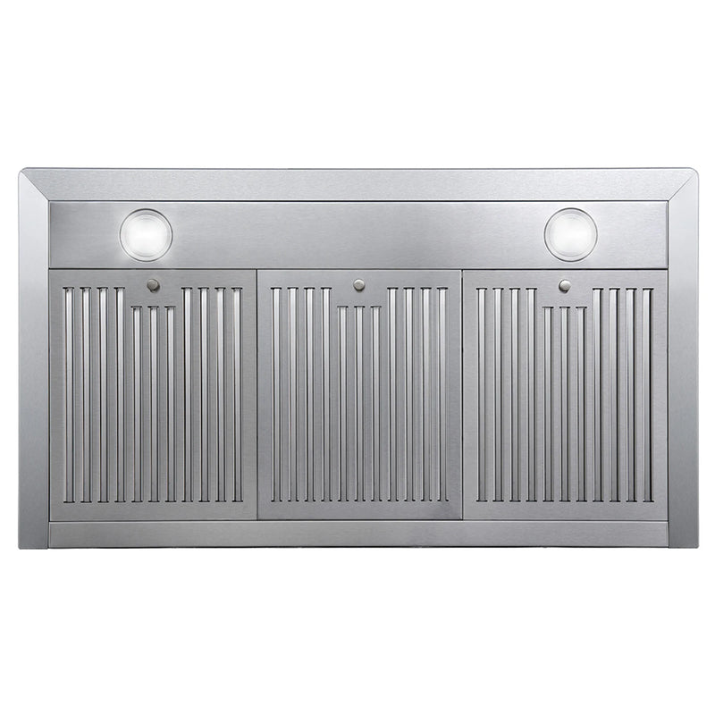 Cosmo 36" Vista Collection Wall-Mount Range Hood in Stainless Steel, 380 CFM, Touch Controls, COS-63190S
