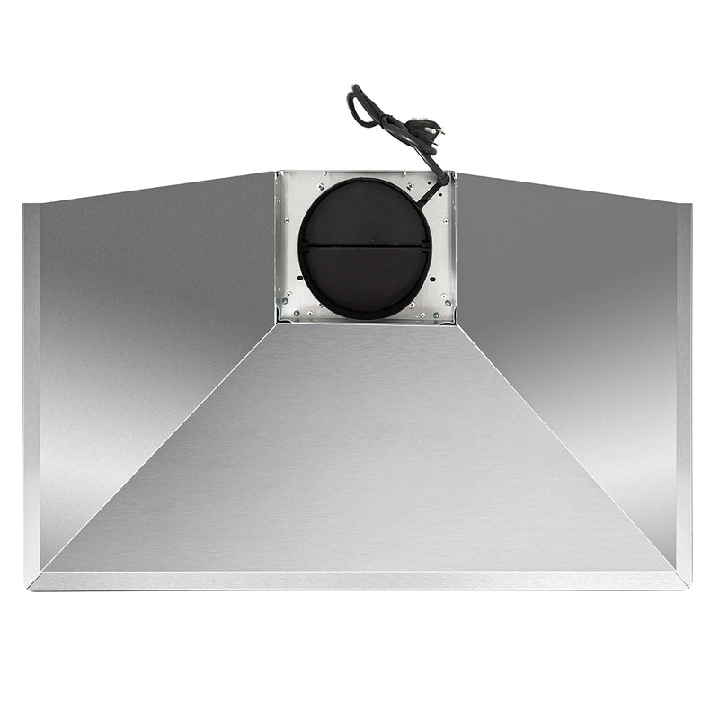 Cosmo 36" Vista Collection Wall-Mount Range Hood in Stainless Steel, 380 CFM, Touch Controls, COS-63190S