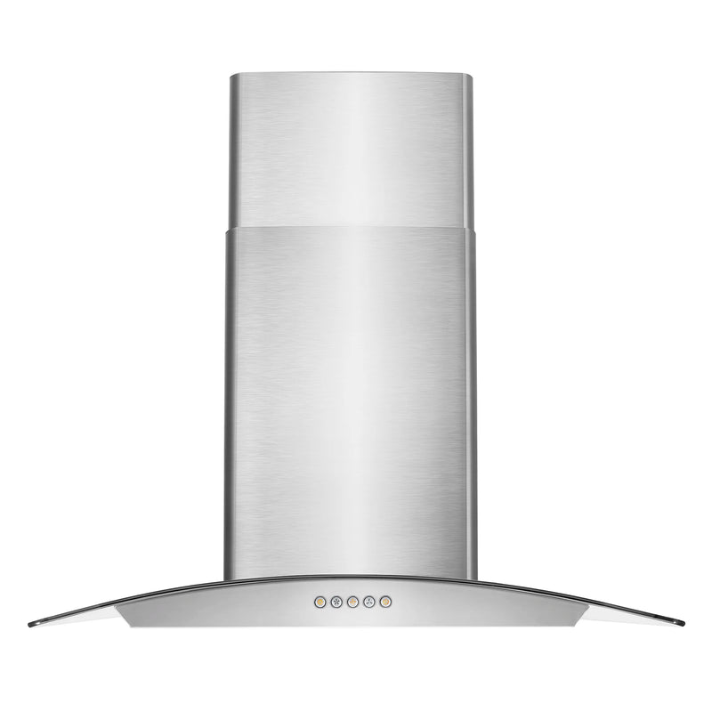 Cosmo 30" Vista Collection Wall-Mount Range Hood in Stainless Steel, 380 CFM, LED Lights, COS-668A750