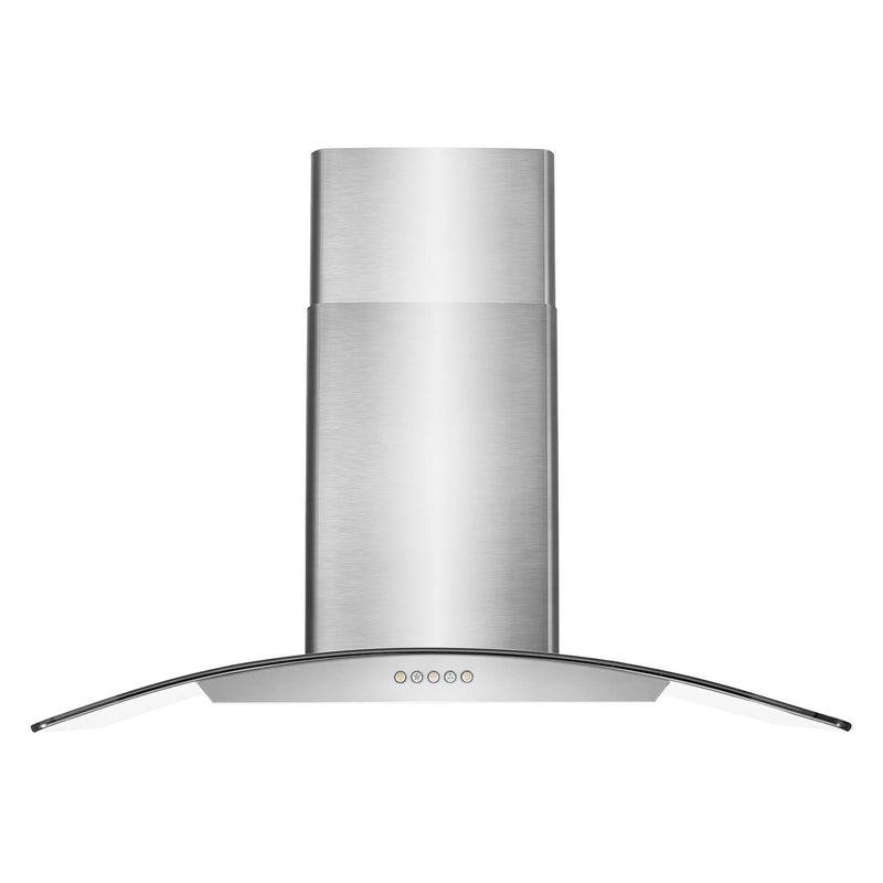 Cosmo 36" Vista Collection Wall-Mount Range Hood in Stainless Steel, 380 CFM, Baffle Filters, COS-668A900