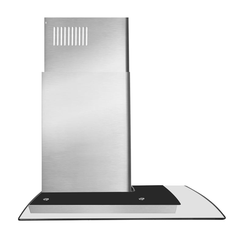 Cosmo 30" Vista Collection Wall-Mount Range Hood in Stainless Steel, 380 CFM, Touch Controls, COS-668AS750