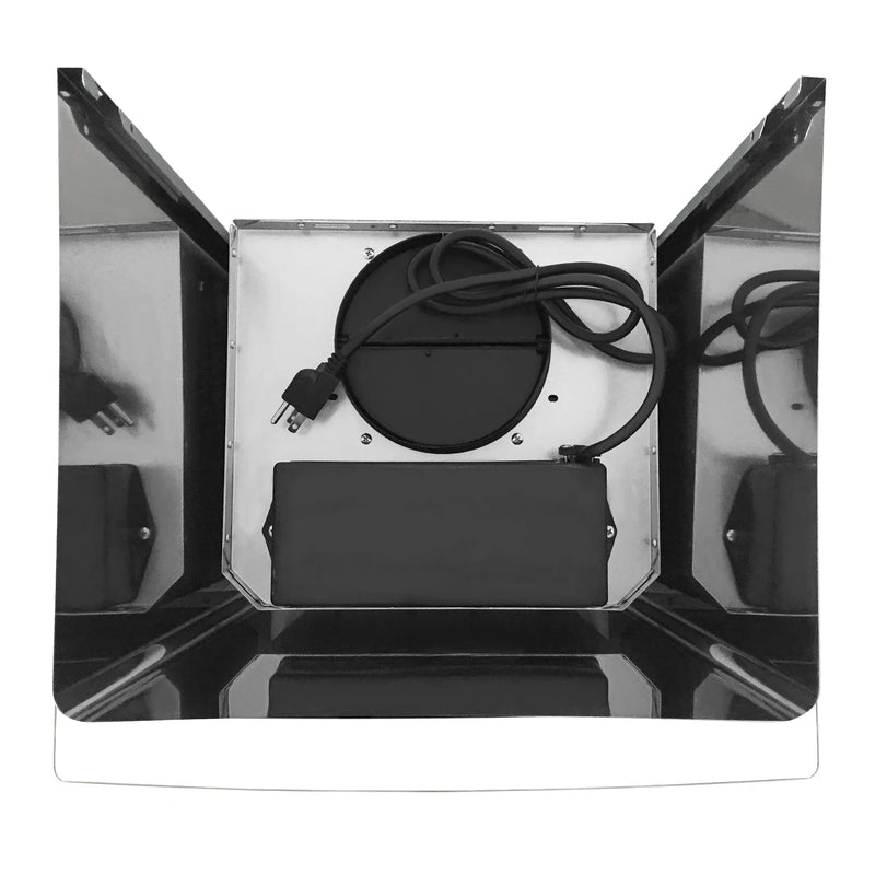 Cosmo 30" Vista Collection Wall-Mount Range Hood in Stainless Steel, 380 CFM, Touch Controls, COS-668WRCS75