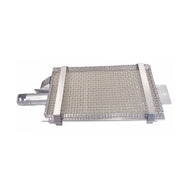 Kokomo Grills Let's Get Grilling Kombo Pack stainless steel griddle insert with mesh design and sturdy frame for built-in commercial grill.