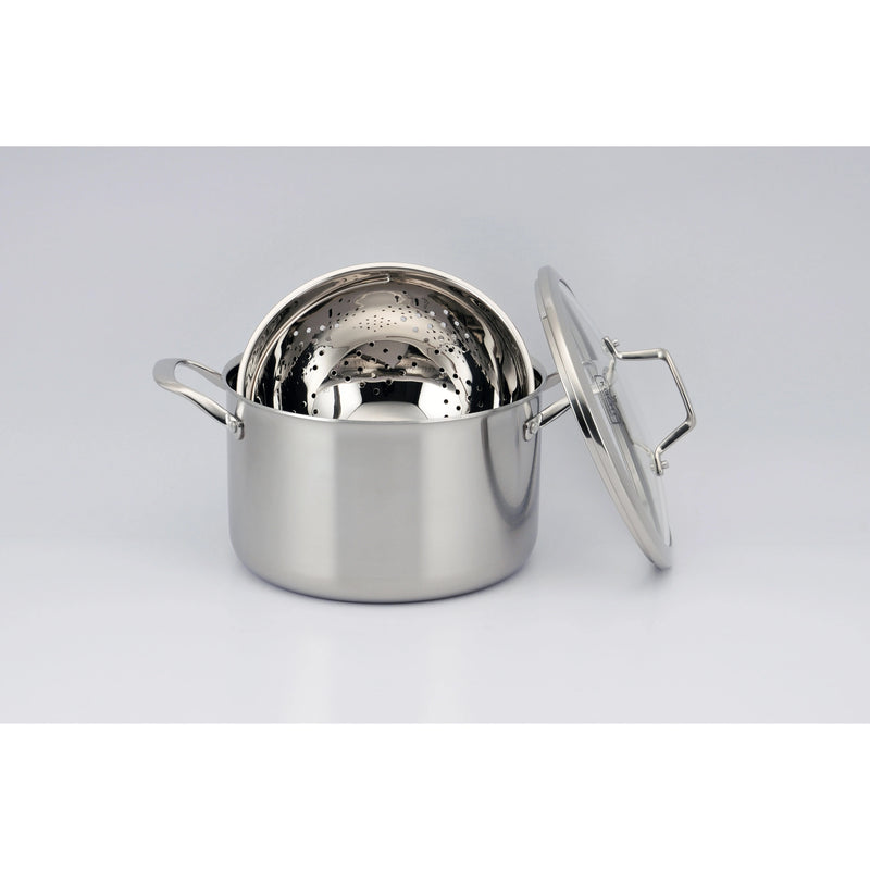 Kucht Culinary 3-Ply Stainless Steel 10 Piece Cookware Set, K16020