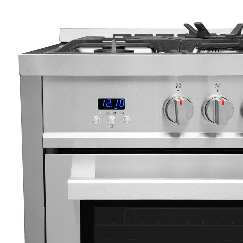 Cosmo 36" Nebula Collection 3.8 cu. ft. Freestanding Gas Range in Stainless Steel, Convection Oven, 5 Sealed Burners, COS-965AGC