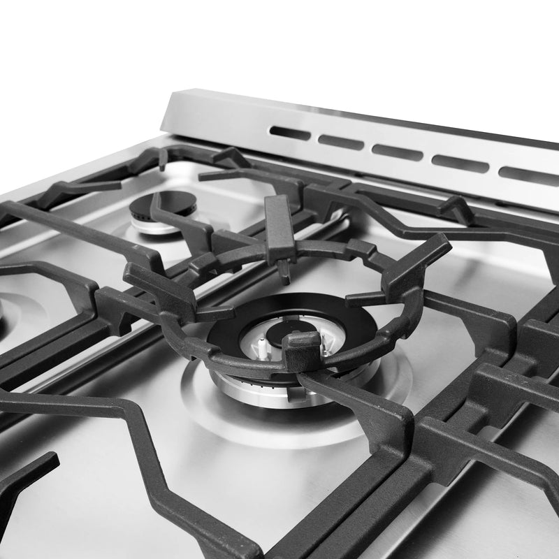 Cosmo 36" Nebula Collection 3.8 cu. ft. Freestanding Gas Range in Stainless Steel, Convection Oven, 5 Sealed Burners, COS-965AGC