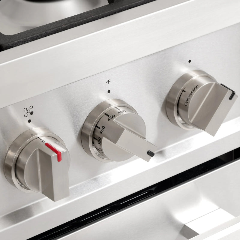 Cosmo 36" Nebula Collection 3.8 cu. ft. Freestanding Gas Range in Stainless Steel, Convection, 5 Sealed Burners, COS-965AGFC