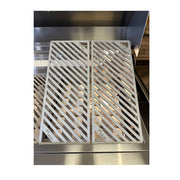 Kokomo Grills Laser Cut Grate 32In stainless steel cooking grates with diagonal slats for built-in professional gas grill.