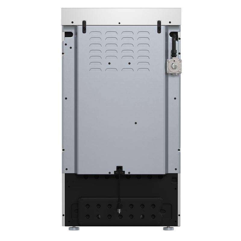 Forno Lamazze 20" Freestanding Gas Range, 4 Sealed Burners, Cast-Iron Grates, FFSGS6265-20