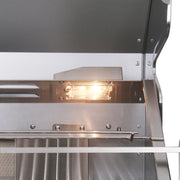 Cosmo 32" Built-In Propane Gas Grill in Stainless Steel, 5 Burners, Infrared Rotisserie, LED Lighting, COS-BGGN325K